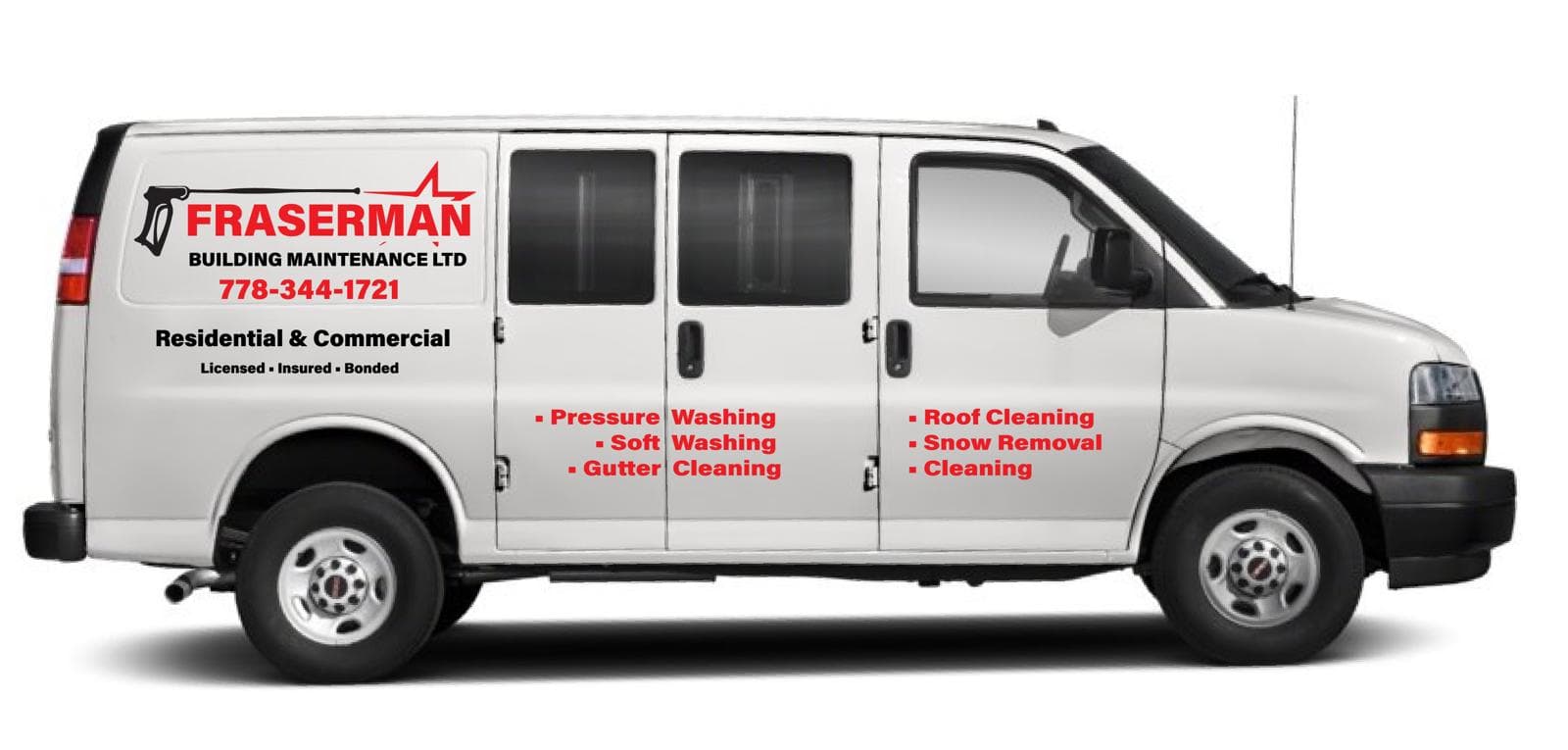 Fraserman service van, fully equipped and ready to roll